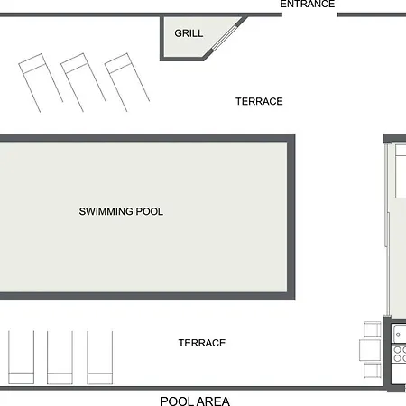 Gorana With Large Private Pool וילה